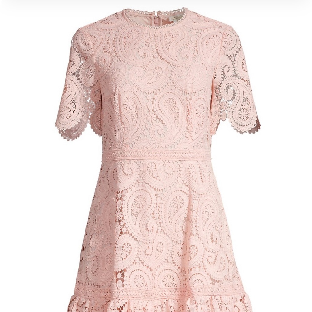 Shoshanna Kiera Lace Fit & Flare Dress - Picture 2 of 15